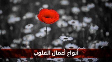 أنواع أعمال القلوب